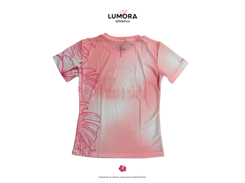 T-shirt "No Running, No Ti Punch" Femme