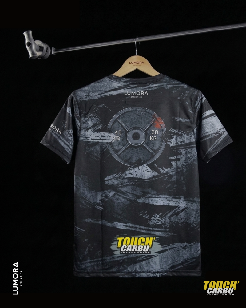 T-shirt Touch Carbu Noir X Lumora Athletics