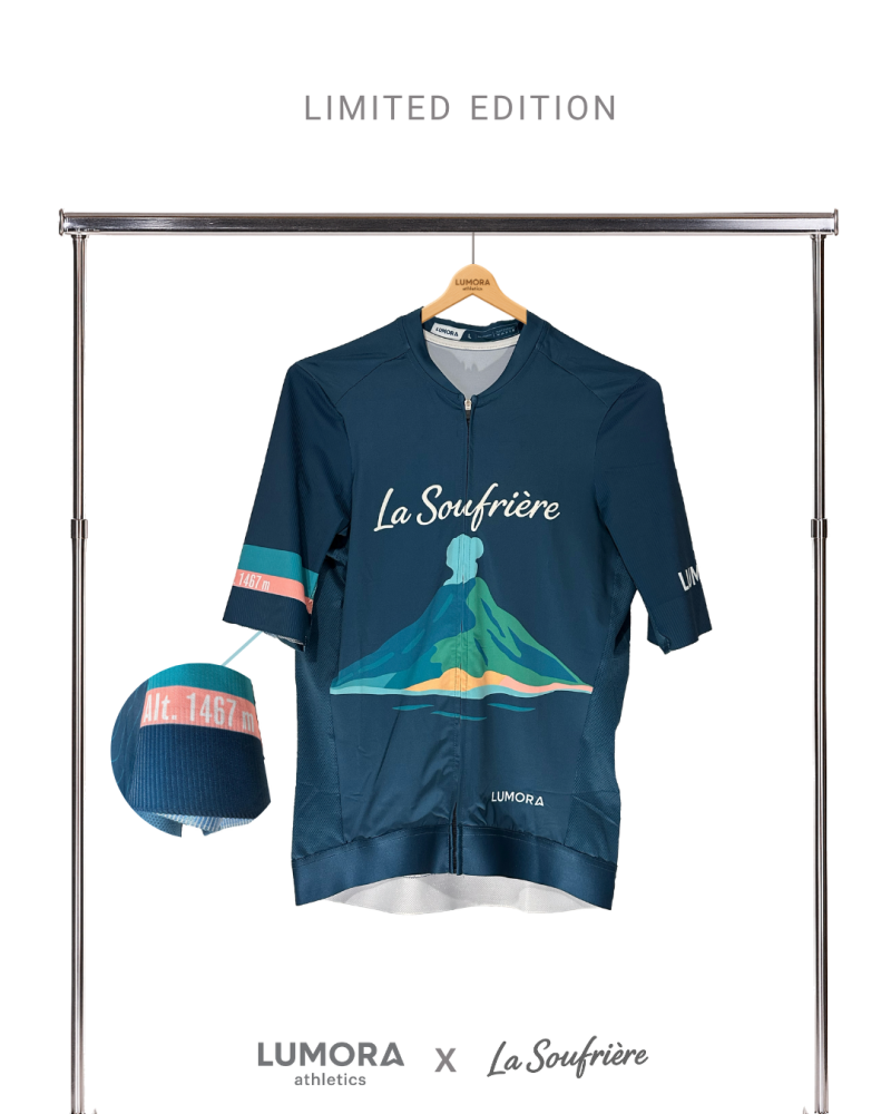 Maillot de cyclisme “La Soufrière – Guadeloupe”